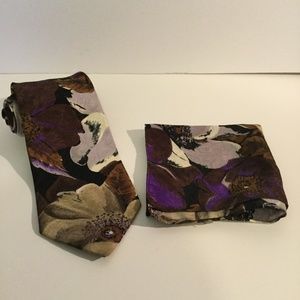 Classic Enrico Capucci Neck Tie & Hanky Set